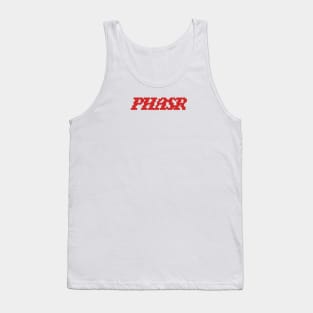 PHASR Puff Logo Red Tank Top